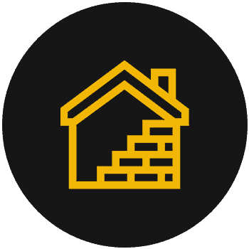 Modern house construction with brickwork by New Home Forever.